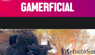 gamerficial.com Screenshot