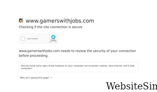 gamerswithjobs.com Screenshot