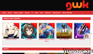 gamerwk.com Screenshot