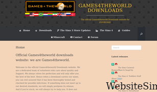 games4theworld.org Screenshot