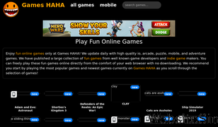gameshaha.net Screenshot