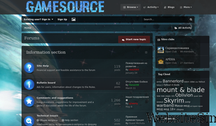 gamesource.org Screenshot