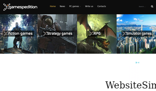 gamespedition.com Screenshot
