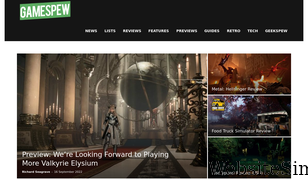 gamespew.com Screenshot