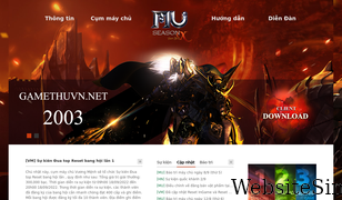 gamethuvn.net Screenshot