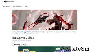 gametimeprime.com Screenshot