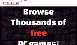 gametrex.com Screenshot