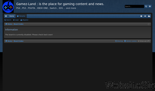 gamez-land.net Screenshot