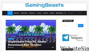 gamingbeasts.com Screenshot