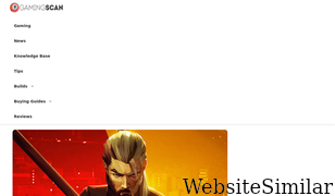 gamingscan.com Screenshot