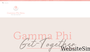 gammaphibeta.org Screenshot
