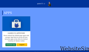 gamr13.github.io Screenshot