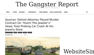 gangsterreport.com Screenshot