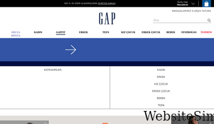gap.com.tr Screenshot