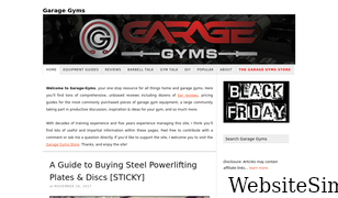 garage-gyms.com Screenshot