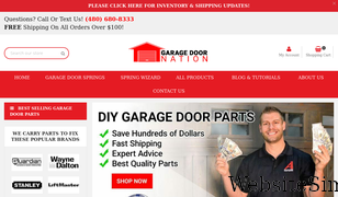 garagedoornation.com Screenshot