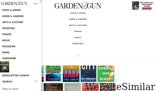 gardenandgun.com Screenshot