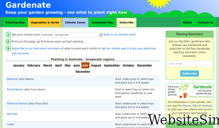 gardenate.com Screenshot