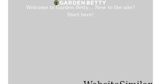 gardenbetty.com Screenshot