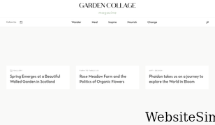 gardencollage.com Screenshot
