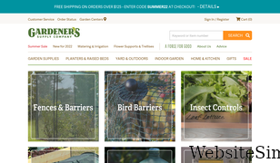 gardeners.com Screenshot