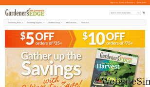 gardenersedge.com Screenshot