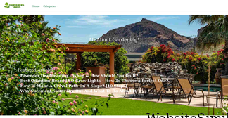 gardenersyards.com Screenshot