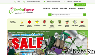 gardenexpress.com.au Screenshot
