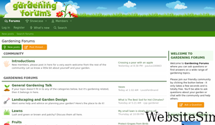 gardening-forums.com Screenshot