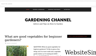 gardeningchannel.com Screenshot