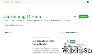 gardeningdream.com Screenshot