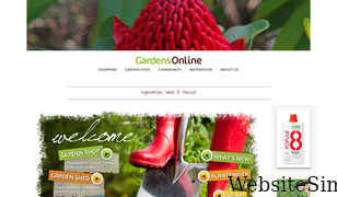 gardensonline.com.au Screenshot