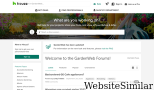 gardenweb.com Screenshot