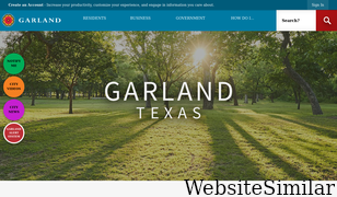 garlandtx.gov Screenshot