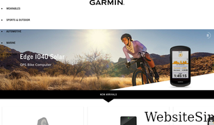 garmin.co.in Screenshot