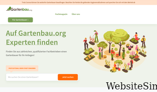 gartenbau.org Screenshot