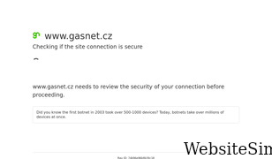 gasnet.cz Screenshot