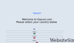 gasum.com Screenshot