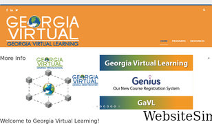 gavirtuallearning.org Screenshot