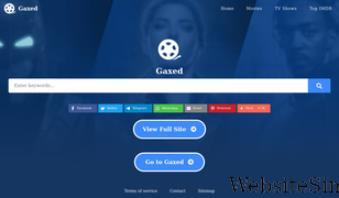 gaxed.com Screenshot