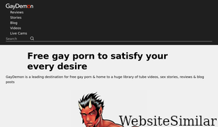 gaydemon.com Screenshot