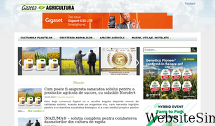 gazetadeagricultura.info Screenshot