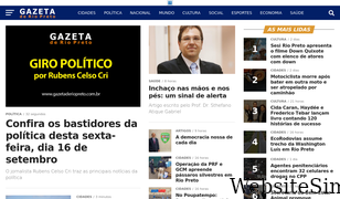 gazetaderiopreto.com.br Screenshot
