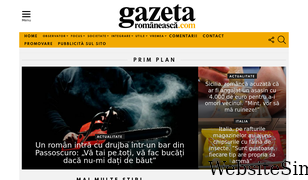 gazetaromaneasca.com Screenshot