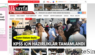 gazeteilksayfa.com Screenshot