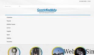 gazetekadikoy.com.tr Screenshot