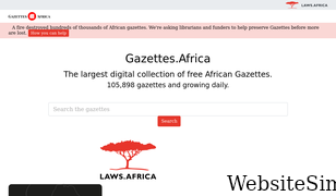gazettes.africa Screenshot