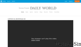 gcdailyworld.com Screenshot
