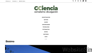 gciencia.com Screenshot