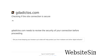 gdadictos.com Screenshot